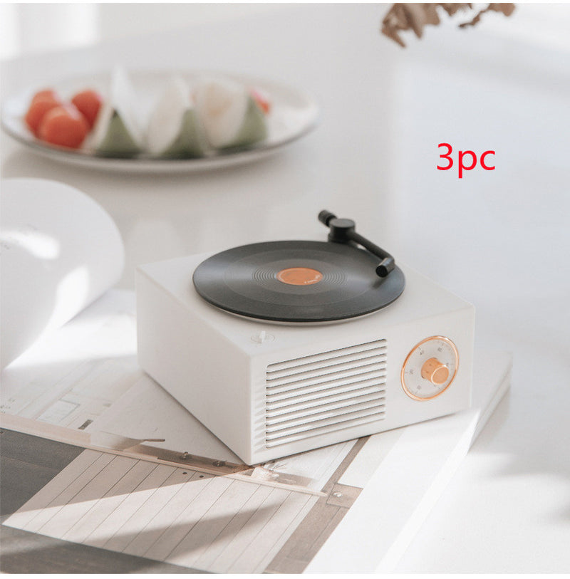 Wireless Mini Portable Retro Phonograph Bluetooth-Compatible Speaker